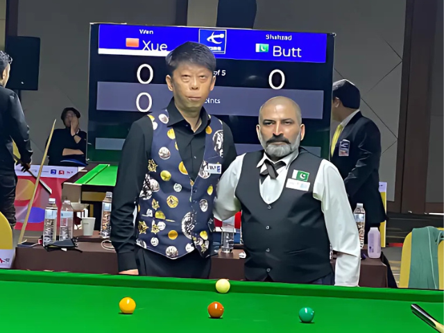 巴基斯坦的Shahzad Butt在世界残疾人斯诺克锦标赛上获得铜牌