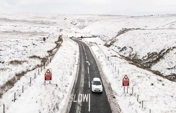 英国气象局公布了英国新年“雨转雪”的准确地点